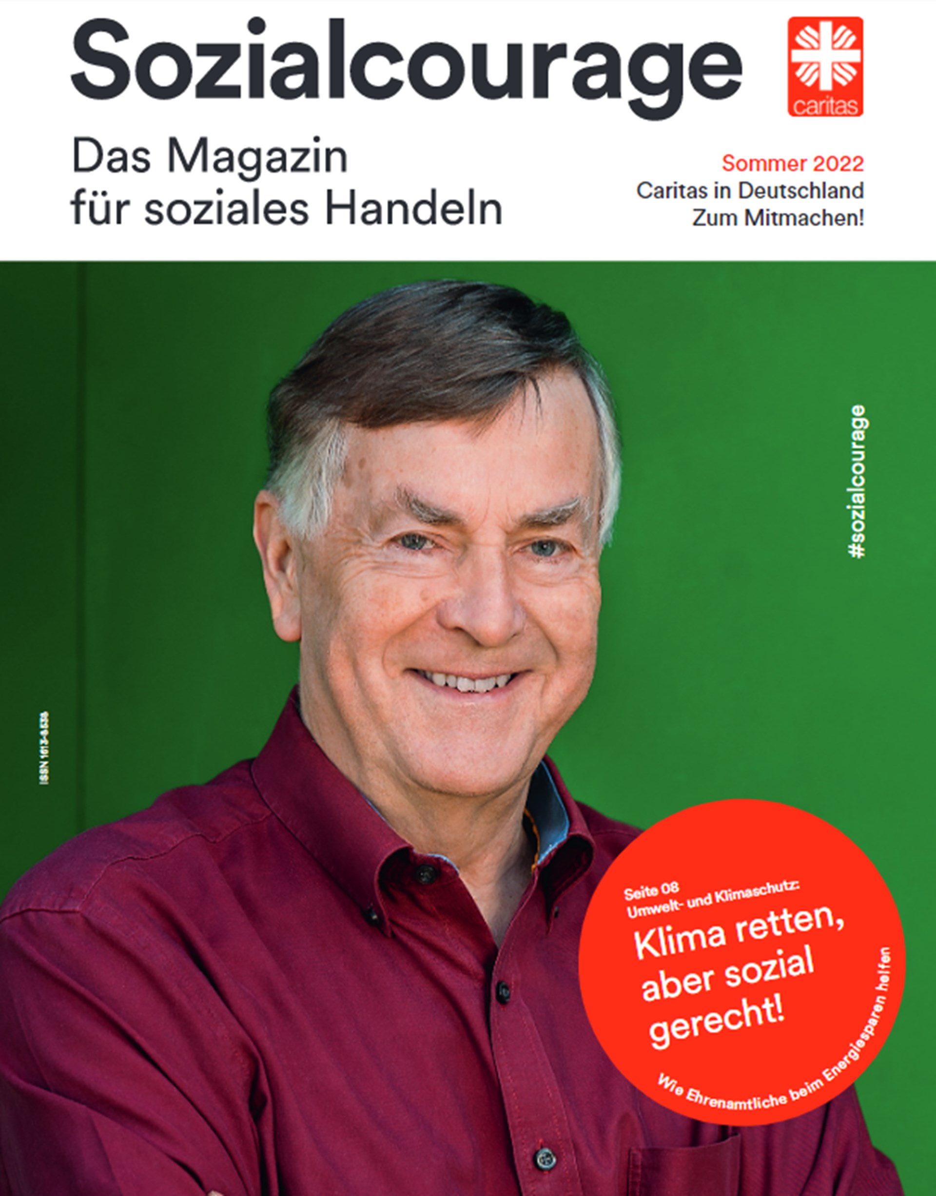 Cover des Magazins Sozialcourage