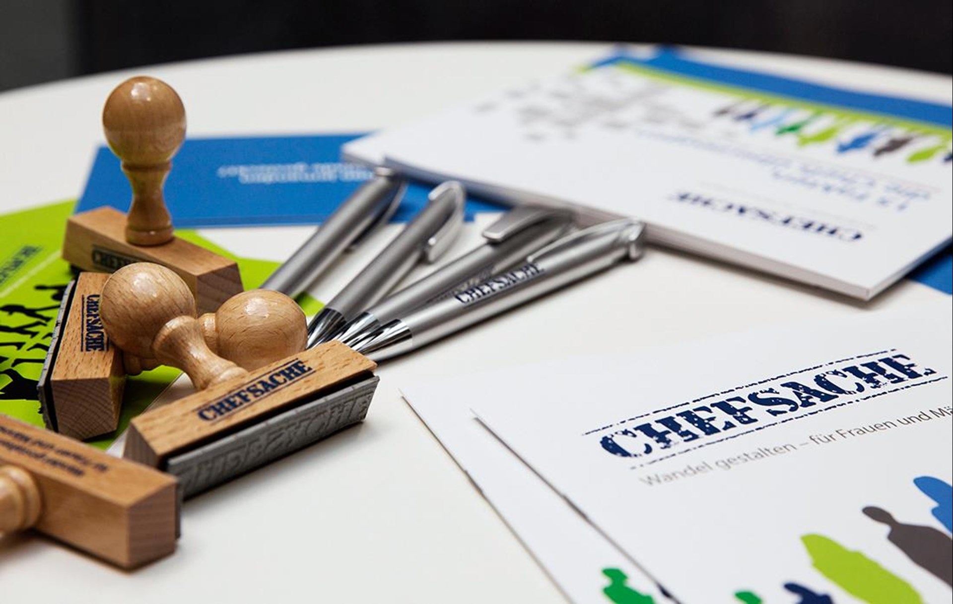 Büro-Stempel "Chefsache"