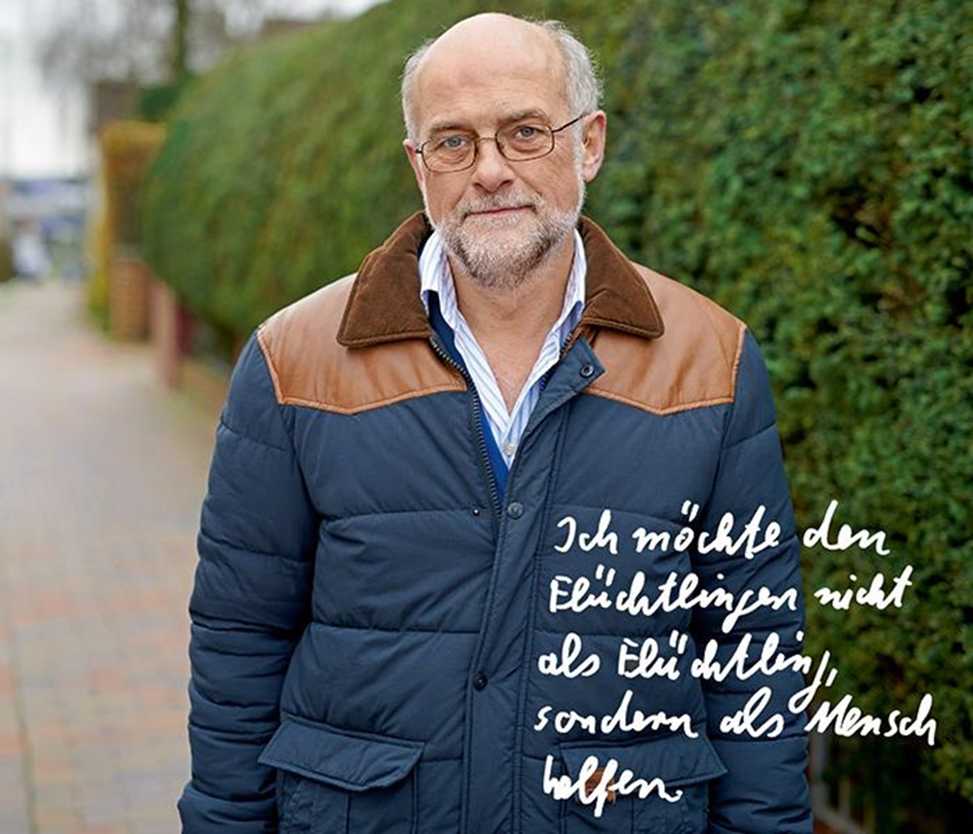 Mann im Porträt