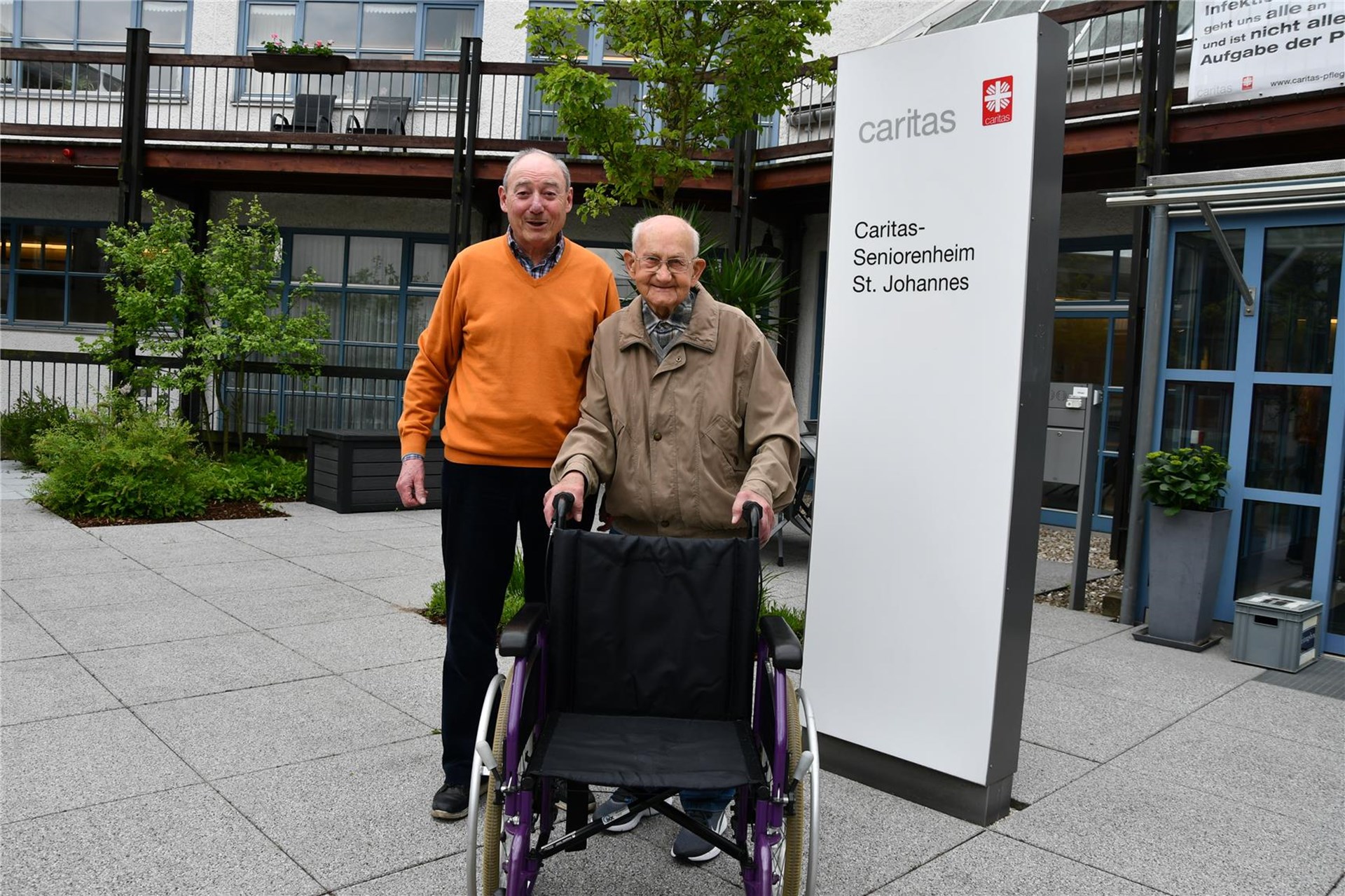 Xaver Lang und Manfred Sperber