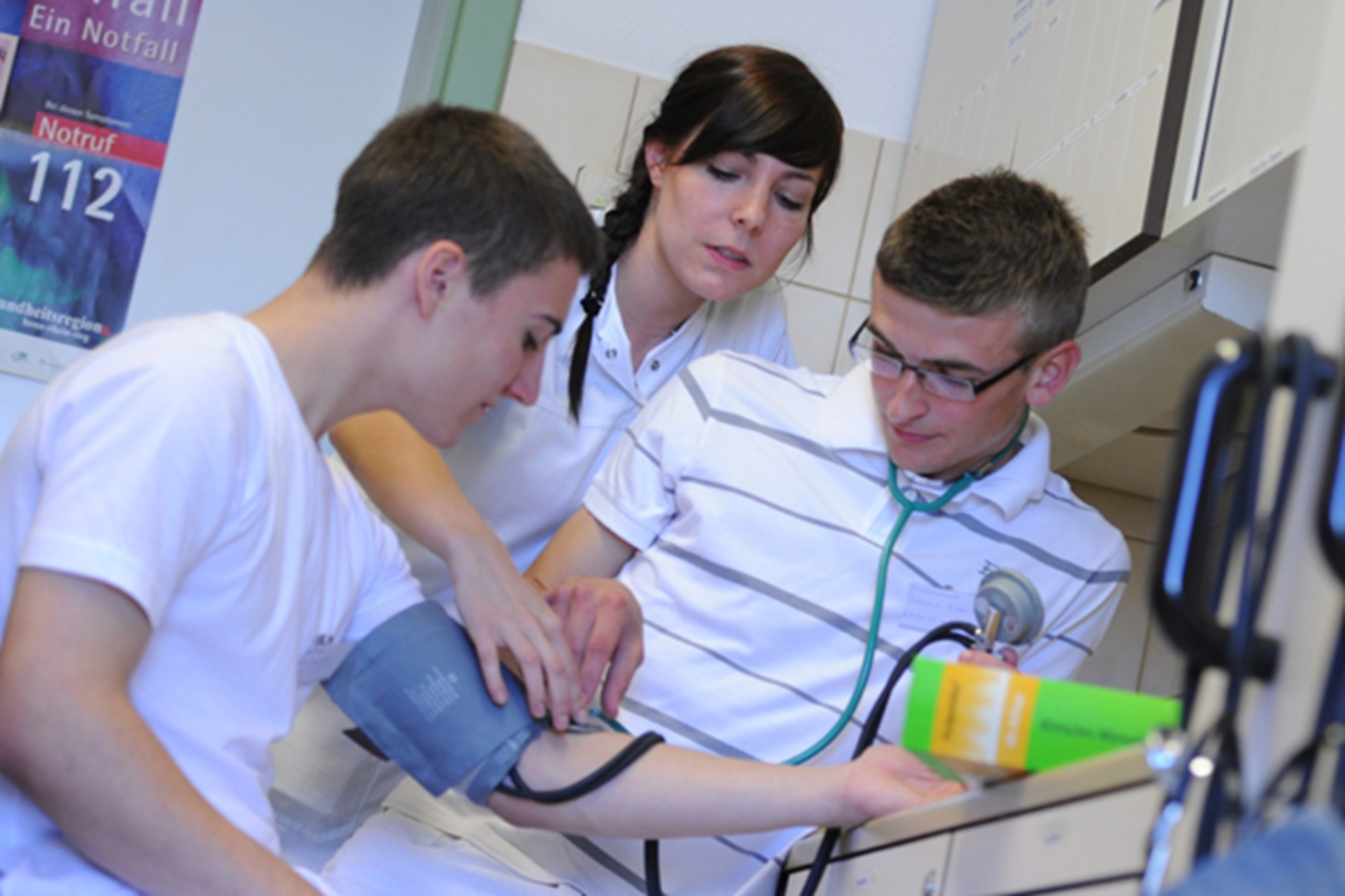 Azubis im Krankenhaus