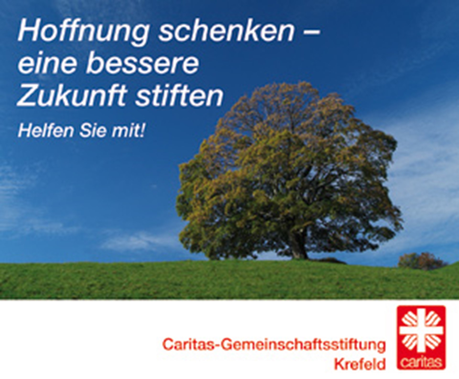 Logo Caritas-Stiftung Krefeld.