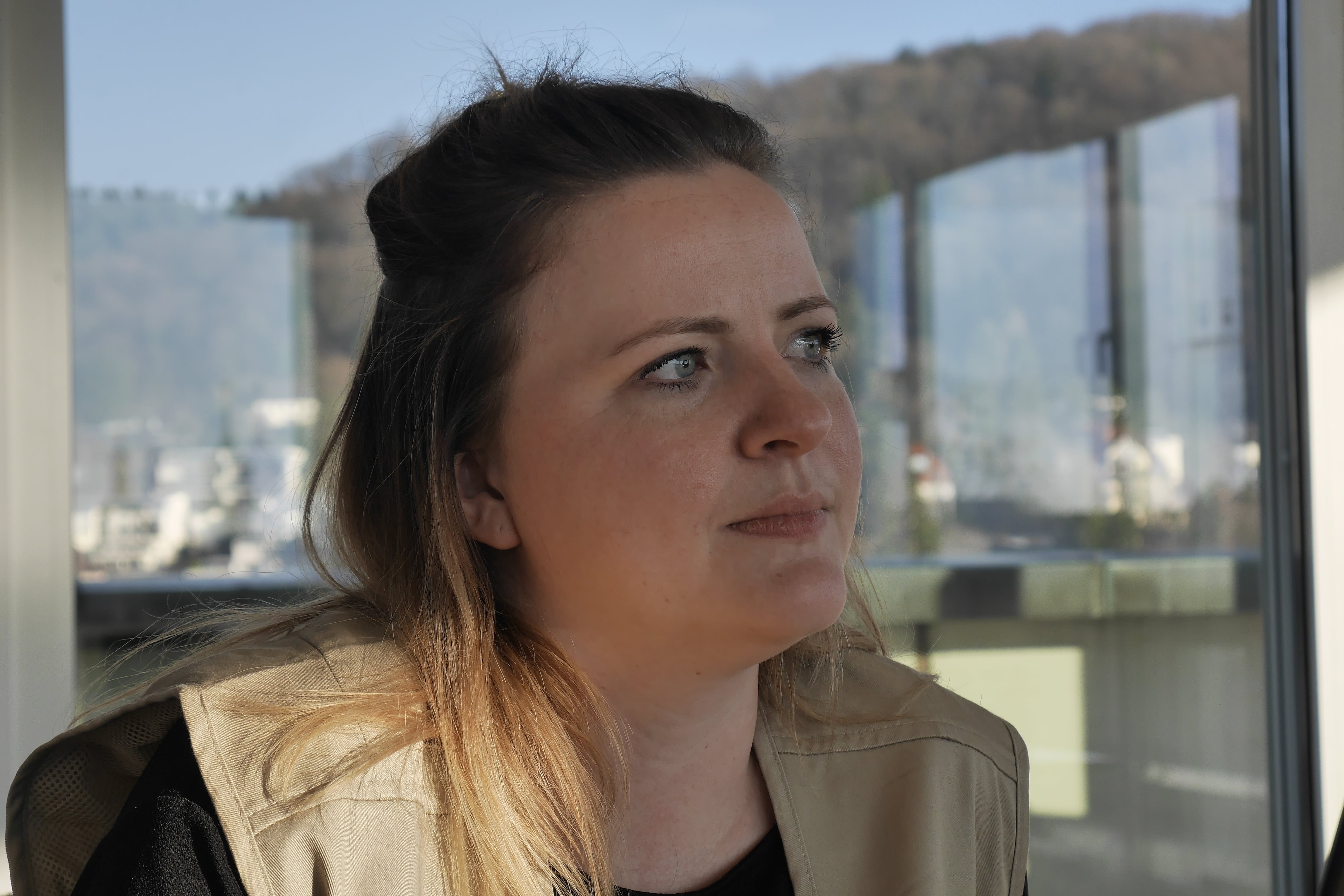 Henrike Bittermann beim Interview