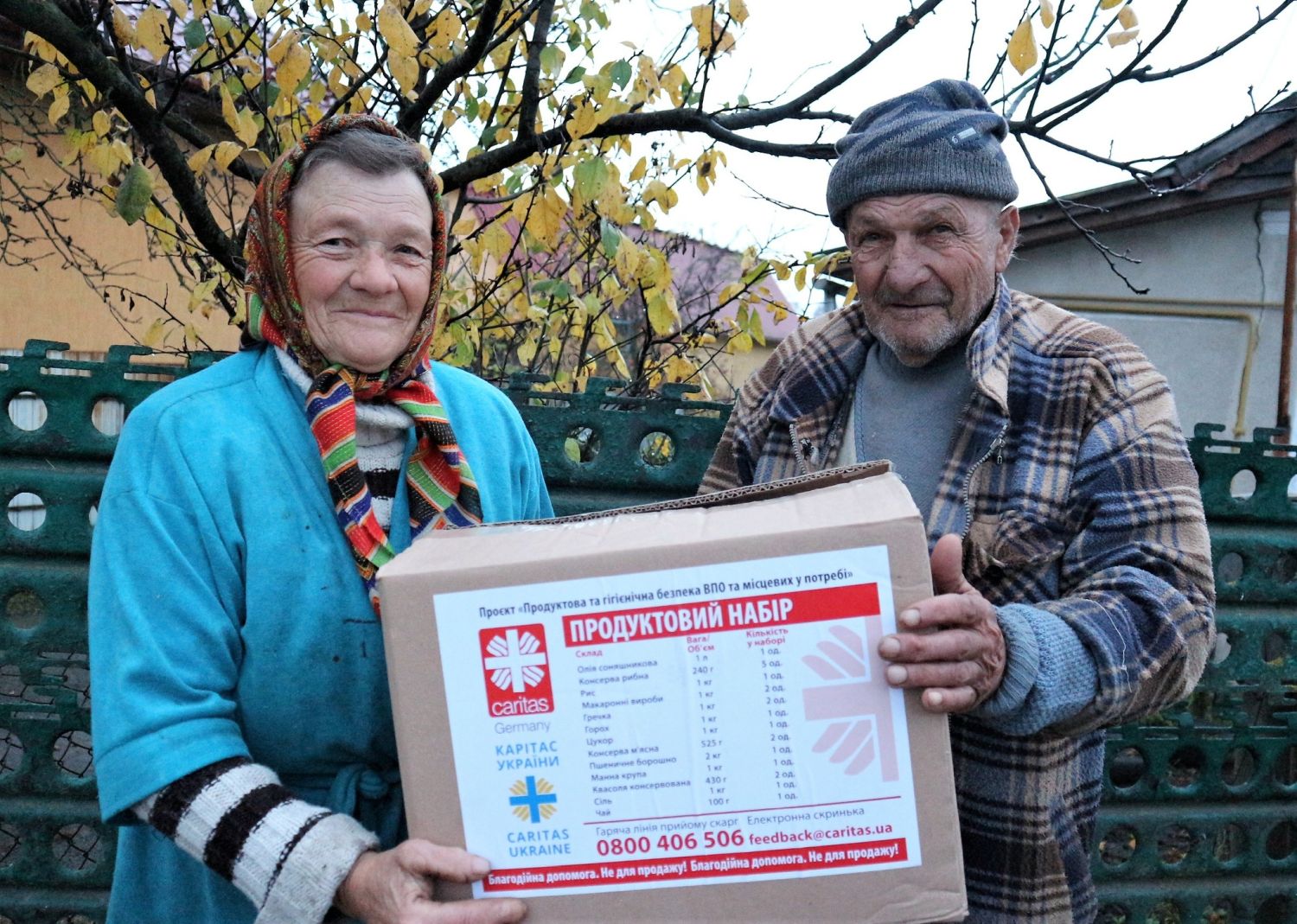 Winterhilfe Caritas Ukraine