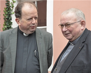 Pfarrer Udo Jäkel und Prälat Zomack