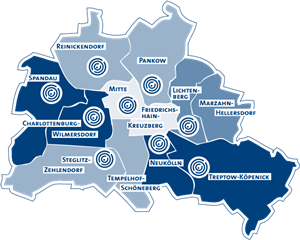 Berliner Krisendienst Karte