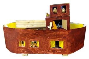 Die Cottbuser Kinder beschäftigen sich mit Noah und der Arche