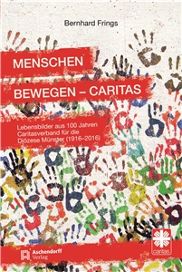 Auf dem Bild ist das Cover der Festschrift mit vielen Händen abgebildet