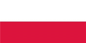 Flagge Polens
