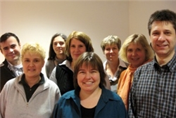 Gruppenfoto Mitarbeiter der Heilbronner und Cottbuser Caritas